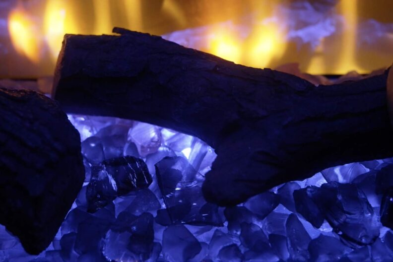 Ignite Bold avec son lit de combustion bleu