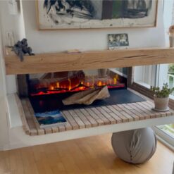 Dimplex Ignite Evolve dans une cheminée