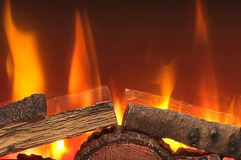 Zoom sur les bûches décoratives