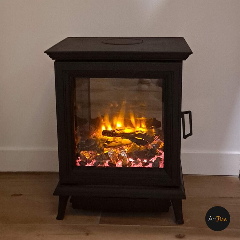 Zoom sur le poêle Chesterfield 5 de Gazco