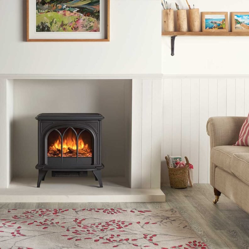 Gazco Hundington Chromalight - Version 40 avec grille