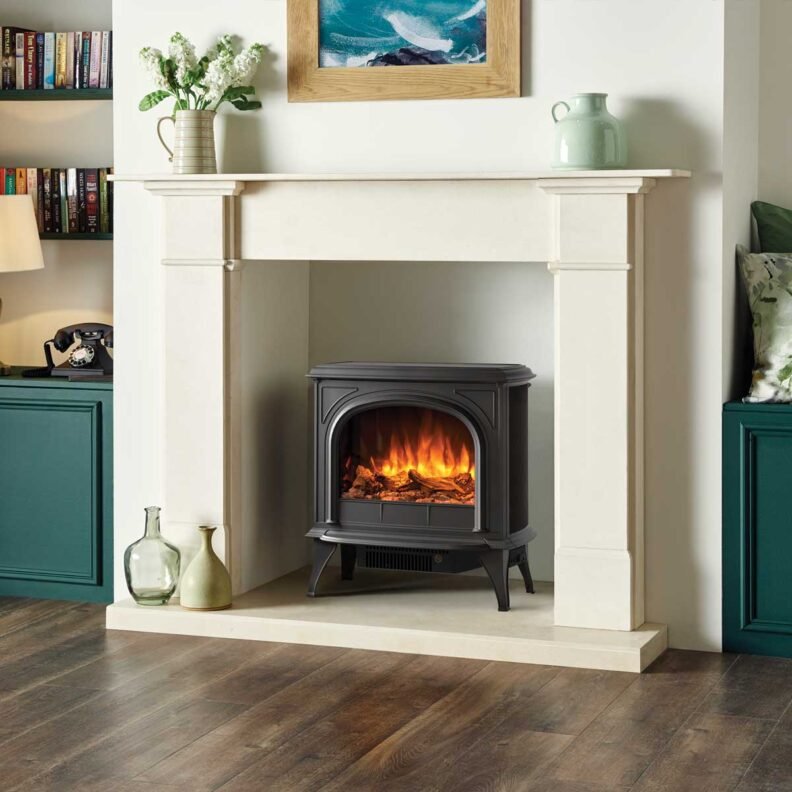 Gazco Hundington Chromalight - Version 40 sans grille