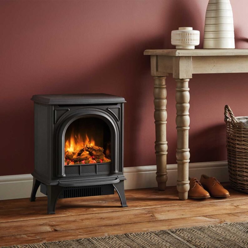 Poêle électrique Gazco Huntingdon 20 sans grille