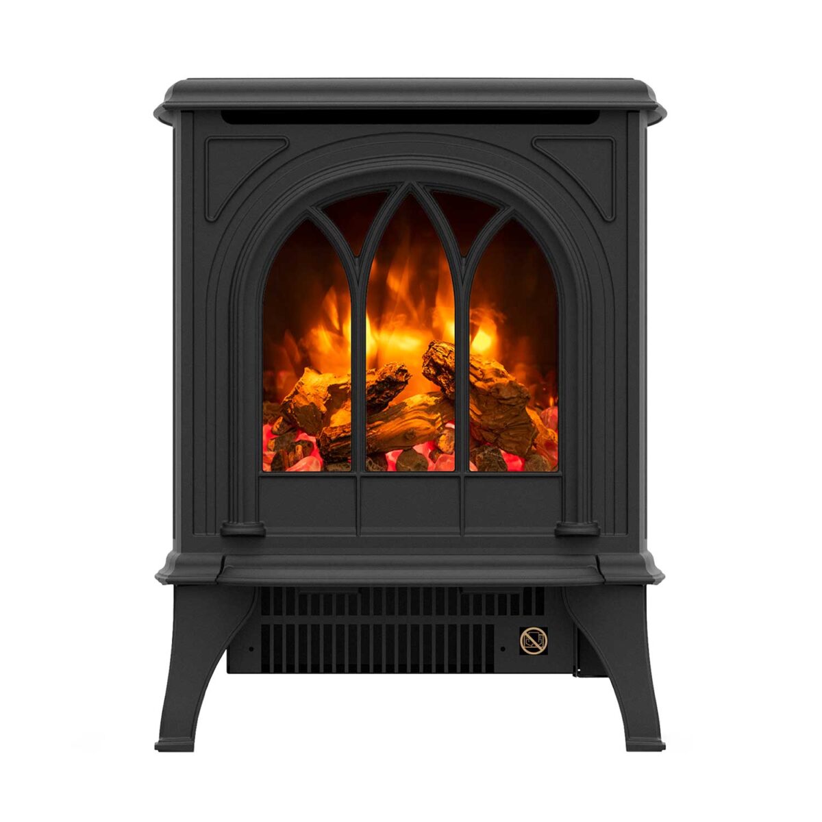 Poêle électrique Gazco Huntingdon 20 Chromalight