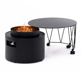 Cheminée table Planika Drum