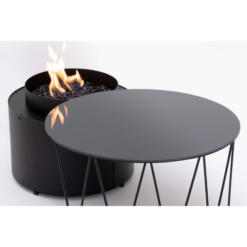 Cheminée table pour extérieur Planika Drum – Image 7