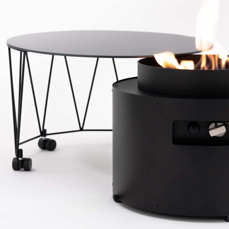 Cheminée table pour extérieur Planika Drum – Image 2