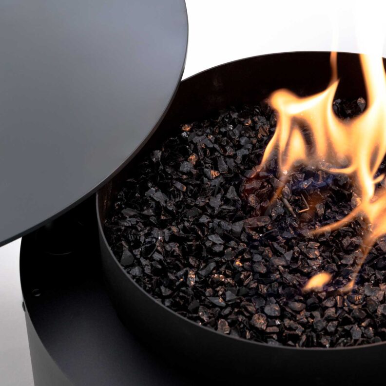 Cheminée table pour extérieur Planika Drum – Image 5