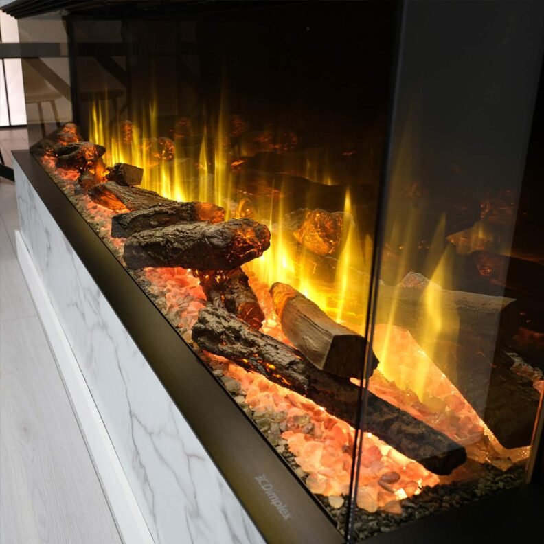 Cheminée électrique 3 faces Dimplex Ignite Ultra Optiflame – Image 2