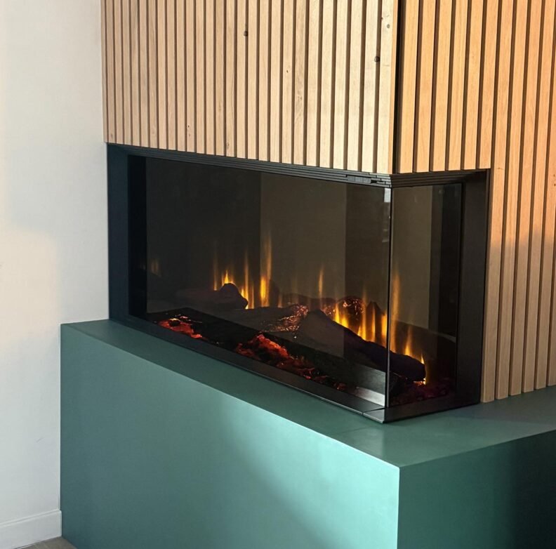 Cheminée électrique 3 faces Dimplex Ignite Ultra Optiflame – Image 3