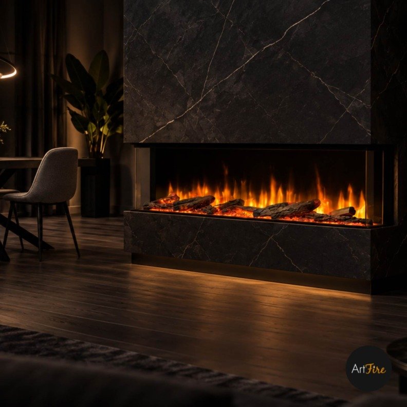 Cheminée électrique 3 faces Dimplex Ignite Ultra Optiflame – Image 4