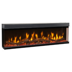 Dimplex Bold 74' avec set de grosses bûches effet chêne