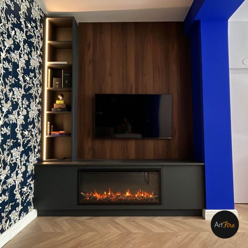 Cheminée électrique encastrable Gazco FireFX Atmos – Image 2