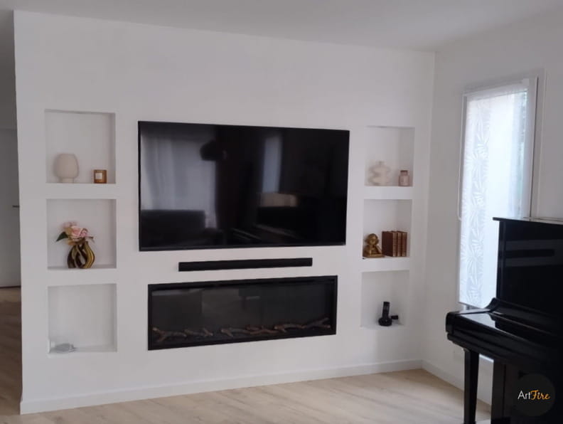 Cheminée électrique encastrable Gazco FireFX Atmos – Image 3