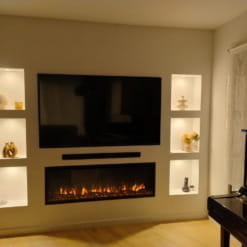 Cheminée électrique encastrable Gazco FireFX Atmos – Image 2