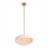 Coquille blanche / Suspension cuivre