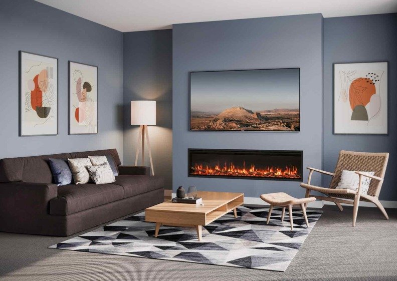 Cheminée électrique encastrable Gazco FireFX Atmos Slim – Image 12
