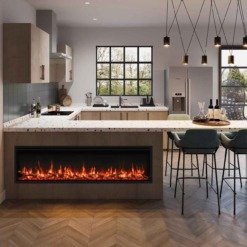 Cheminée électrique encastrable Gazco FireFX Atmos Slim – Image 14