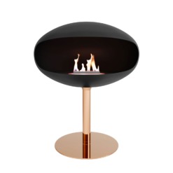 Cocoon Pedestal Noir/Pied Cuivre