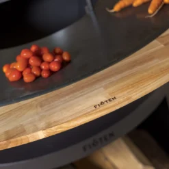 Ellipse 100 et son tour en bois