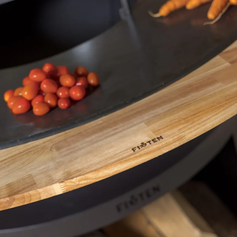 Ellipse 100 et son tour en bois