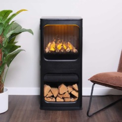 Poêle à vapeur d'eau Dimplex Mapleton 100 vu de face