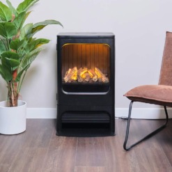 Poêle Optimyst Dimplex Mapleton 80 vu de face