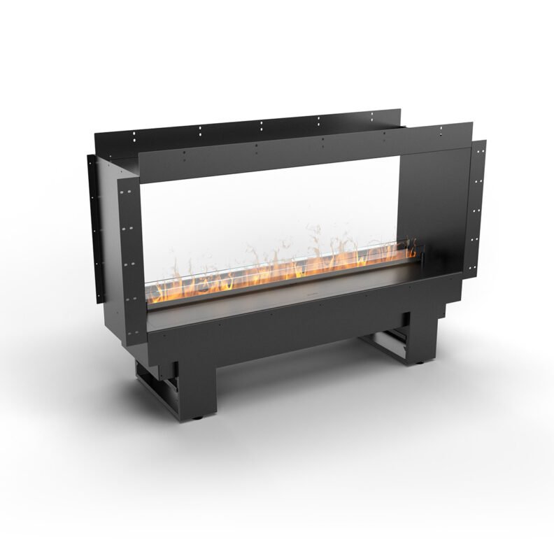 Insert encastrable à vapeur d'eau Planika Cool Flame 1000 Fireplace See Through – Image 10