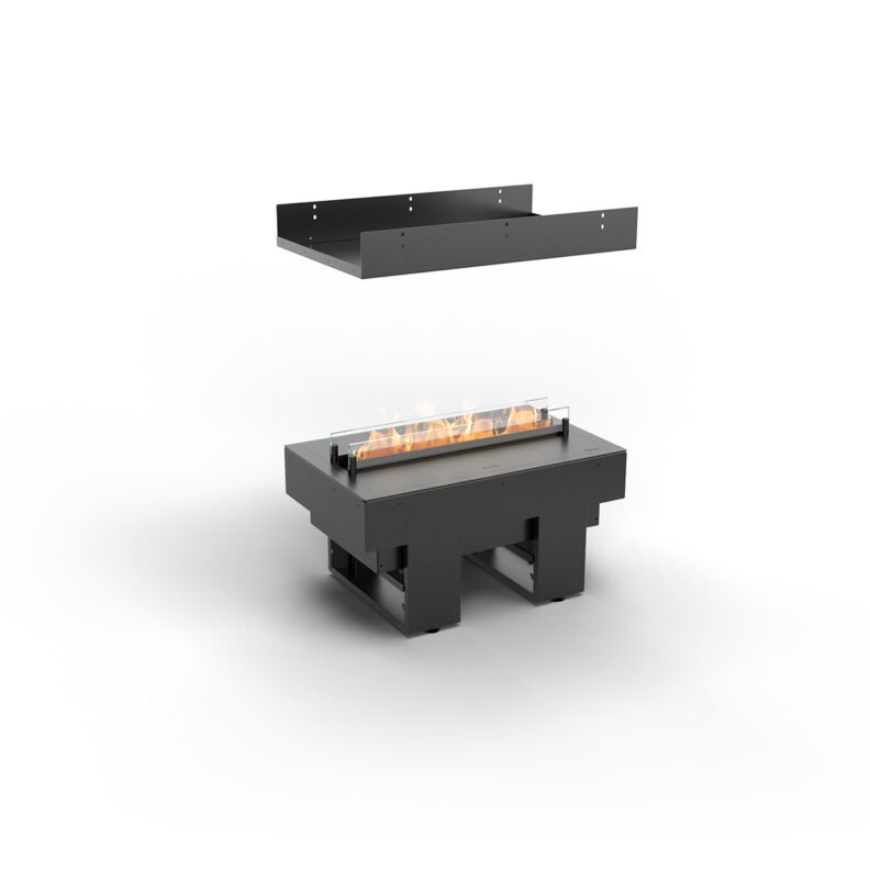 Insert encastrable à vapeur d'eau Planika Cool Flame 500 Fireplace See Through – Image 13