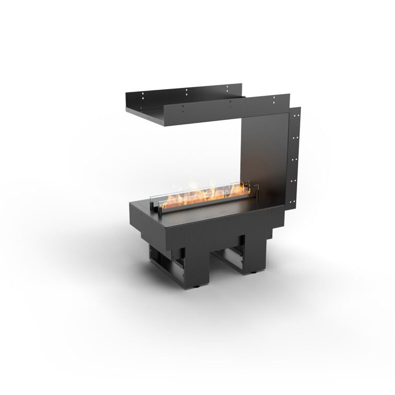 Insert encastrable à vapeur d'eau Planika Cool Flame 500 Fireplace See Through – Image 12