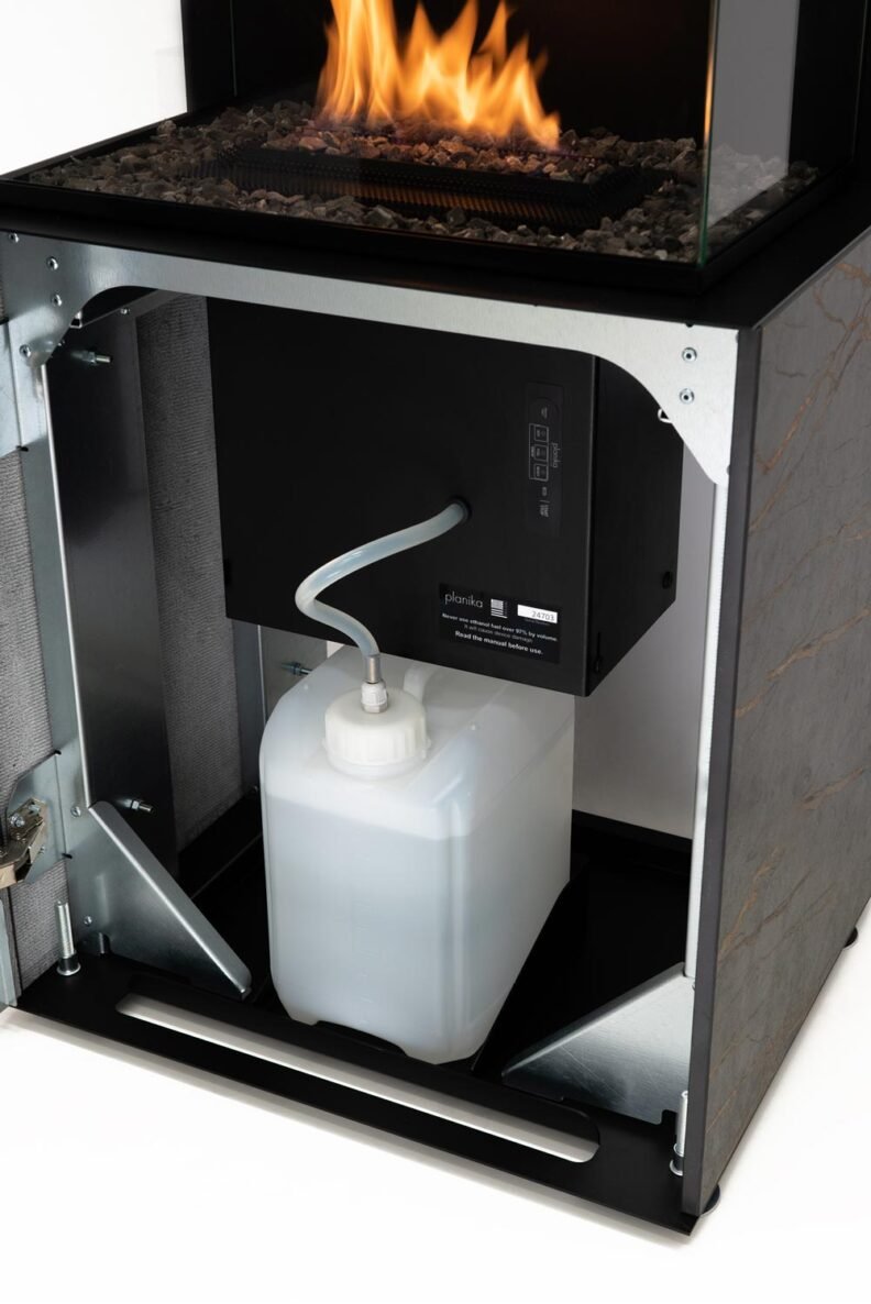 Poêle 3 faces au bioéthanol Rock – Image 6