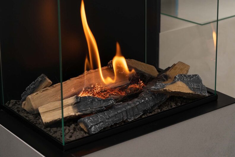 Poêle 3 faces au bioéthanol Rock – Image 7