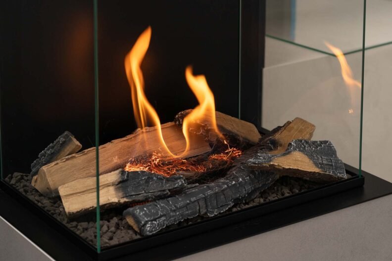 Poêle 3 faces au bioéthanol Rock – Image 8