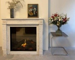 Cheminée à vapeur d'eau exposée à Paris