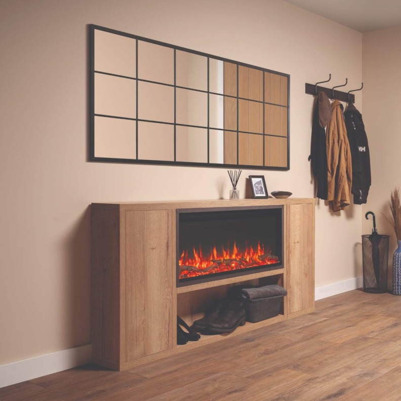 Venezia avec sa cheminée FireFX Atmos 105R