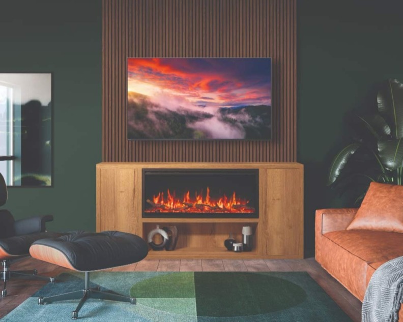 Venezia avec sa cheminée FireFX Atmos 105R