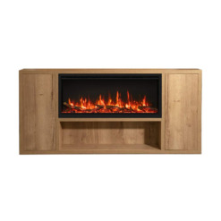 Cheminée électrique Gazco FireFX Atmos + Meuble TV – Image 6
