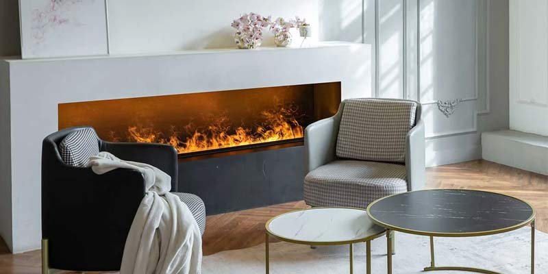 Cheminée à vapeur d'eau Cassette 1000 Optimyst