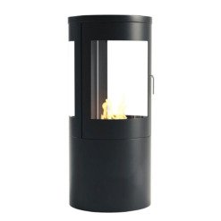 Poêle à l'éthanol ScandiFlames Colombus - Noir