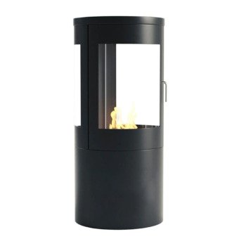 Poêle à l'éthanol ScandiFlames Colombus - Noir