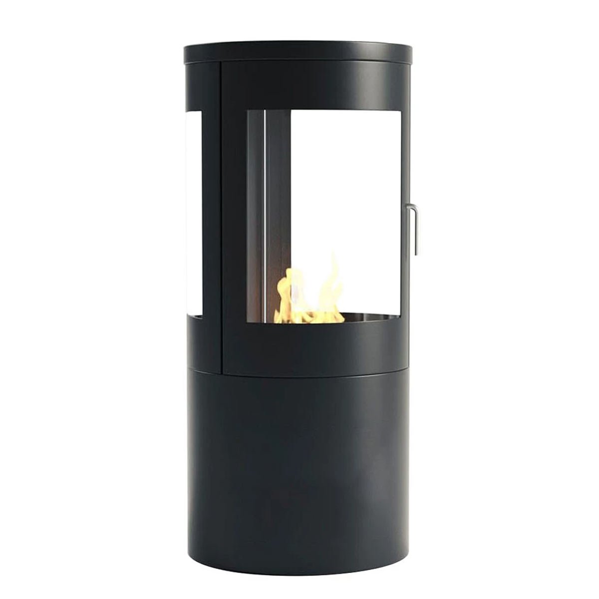 Columbus01 Poêle à l'éthanol ScandiFlames Colombus - Noir