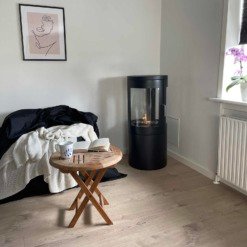 Poêle à l'éthanol ScandiFires Columbus - Noir