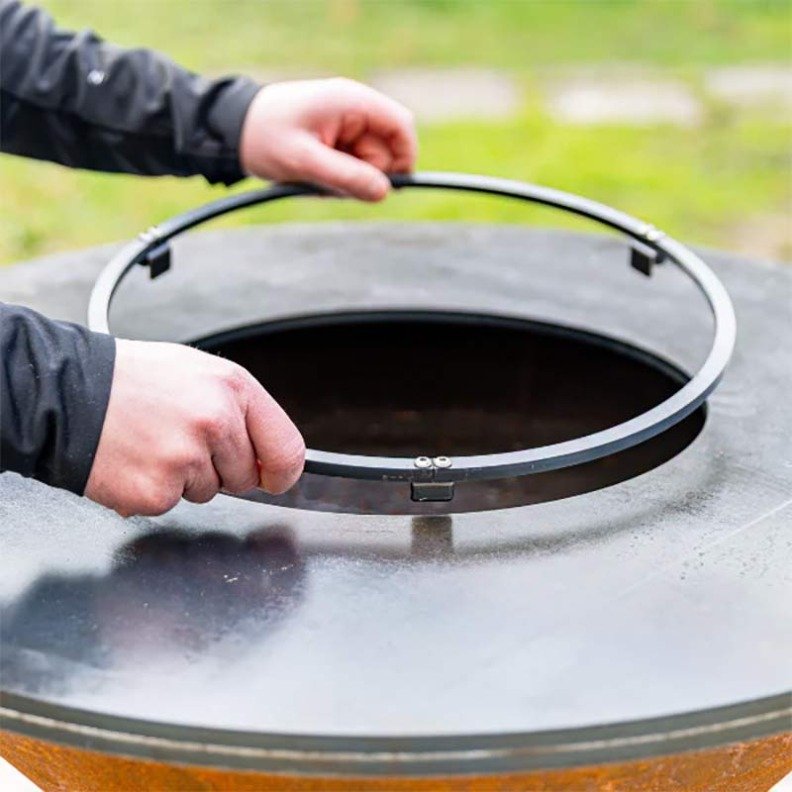 Rebord pour le brasero Cortenéa Tradition 60