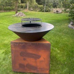 Brasero Cortenéa Tradition 100 – Cuisine d'été design pour extérieur – Image 3