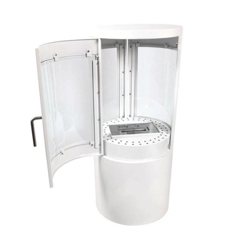 Poêle à l'éthanol ScandiFlames Colombus - Blanc