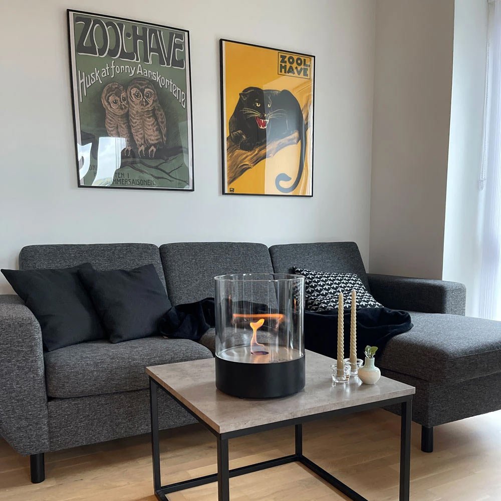 Cheminée de table ScandiFlames Southwark - Noir