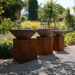 Gamme de braséros Tradition de chez Cortenéa