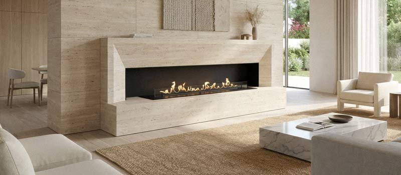 Cheminée au bioéthanol encastrable Prime Fire