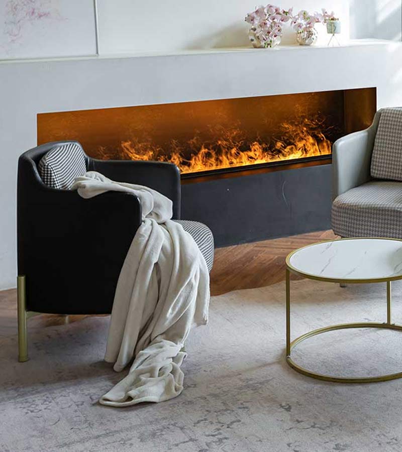 Cheminée à vapeur d'eau Cassette 1000 Optimyst