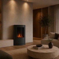 Poêle Optimyst Infire Incoza Oval - Idée d'ambiance